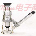 必佳帶燈立式放大鏡100×