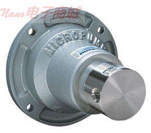 Micropump? 吸擦鞋齒輪泵頭NEMA類型56 C面馬達(dá)，1.82毫升/轉(zhuǎn)，316不銹鋼機(jī)身，PEEK齒輪，氟橡膠密封件