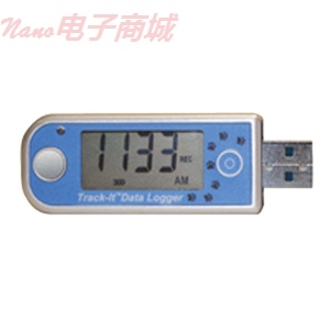 Track it 溫溫度數(shù)據(jù)記錄儀顯示和標(biāo)準(zhǔn)電池