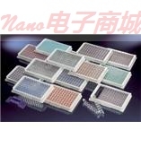 Nunc 465009C Nunc-ImmunoTM板條，帶框，每框96孔，Polysorp表面，聚苯乙烯，外部尺寸：128*86mm,規格，C8，灰色，B/A