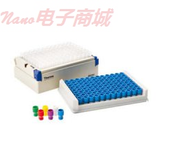 Matrix 3743GRE Matrix 0.5 mL 2D，聚丙烯，V形底螺旋蓋凍存管帶綠色蓋