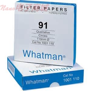 英國Whatman 1091-110，GR91系列濕強級定性濾紙，孔徑10 μm；直徑11.0CM