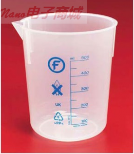 Fisherbrand FIS02-591-28 Griffin低型燒杯，聚丙烯，250ml